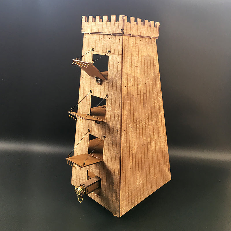 Handmade Three Kingdom Walking Wooden Ox Model Kit – Leones Marvelous Items