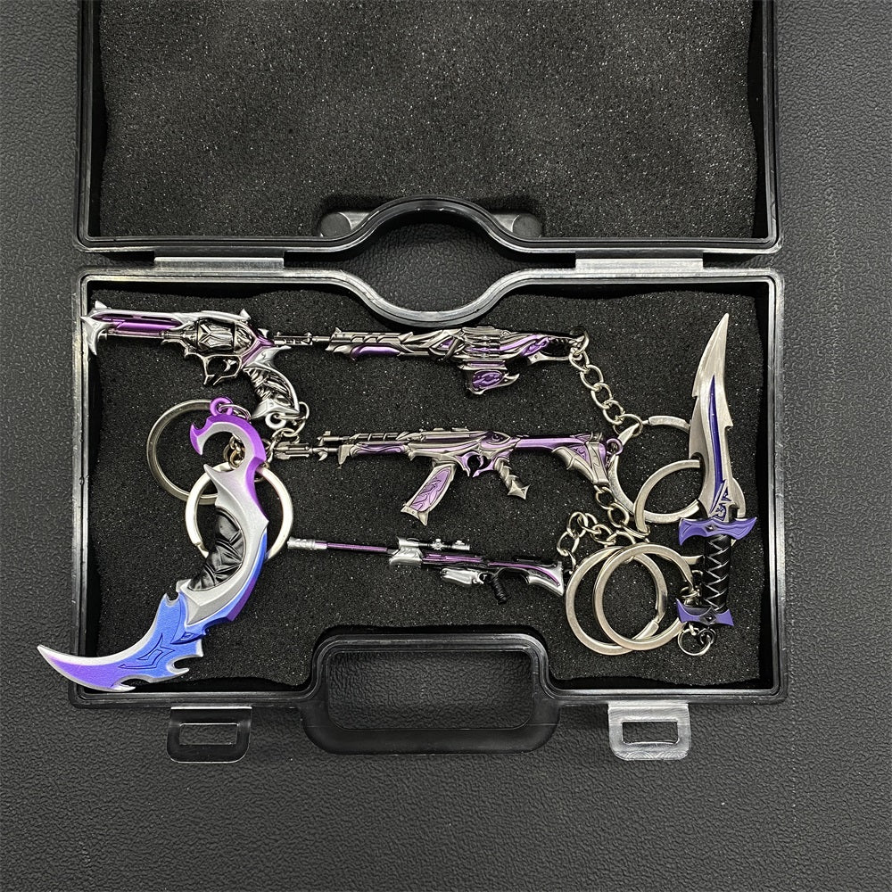 Metal Game Reaver Skin Weapon Gun Dagger Keychain With Gift Box – Leones  Marvelous Items