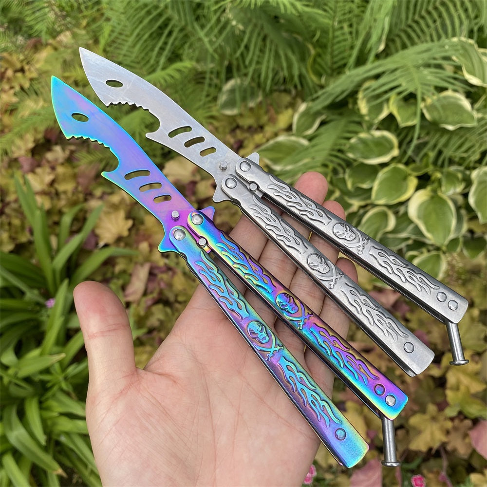  Butterfly Knife - 2 Pack Butterfly Knife Trainer