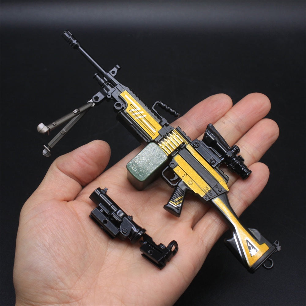 M249 Metal Industry Style Skin Miniature Gun 16.5CM/6.5