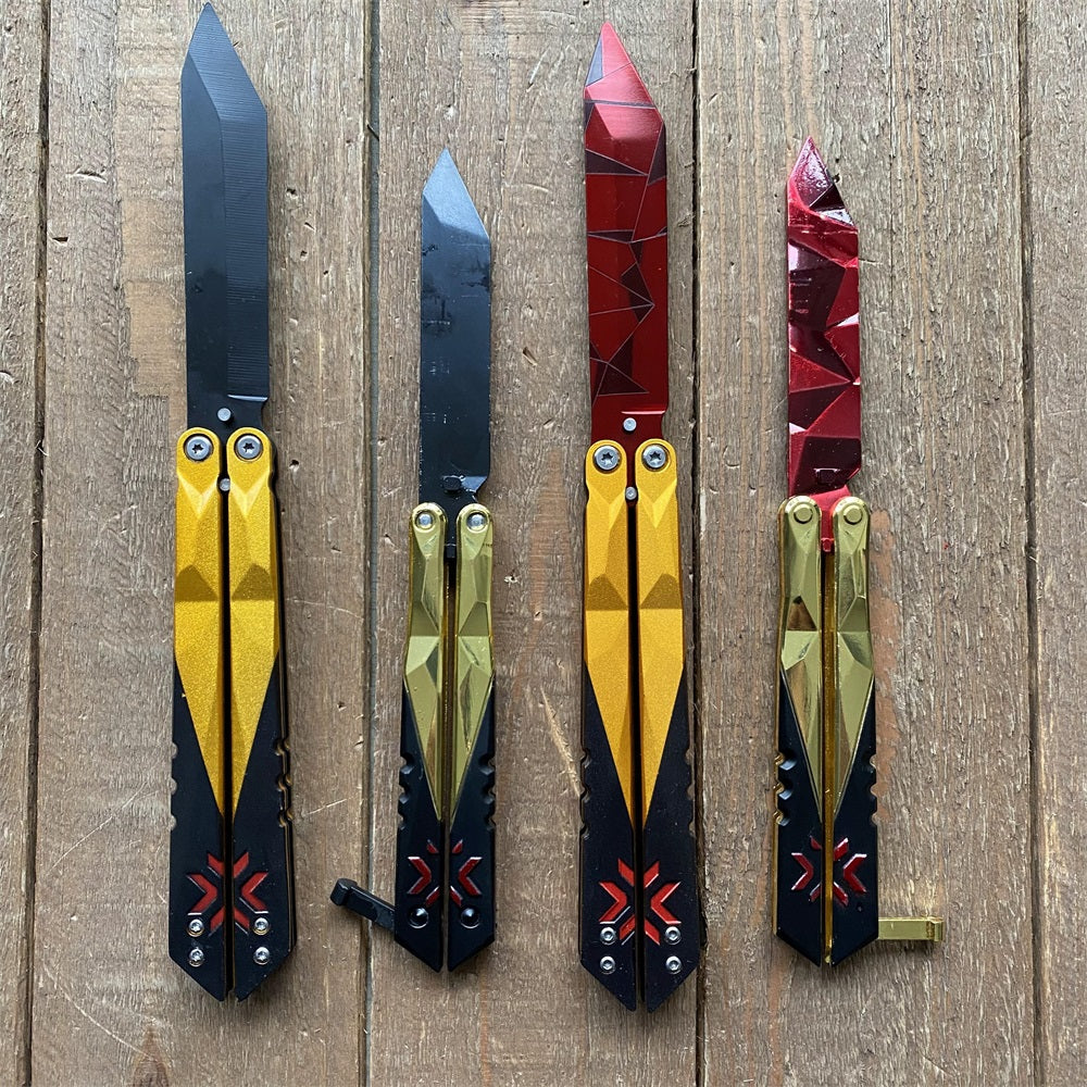 High-end Champion 2022 Butterfly Knife Vs Cheap Version