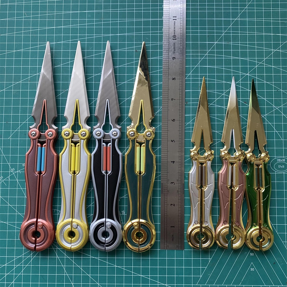 High-end Magepunk 3.0 Butterfly Knife Vs Cheap Replica