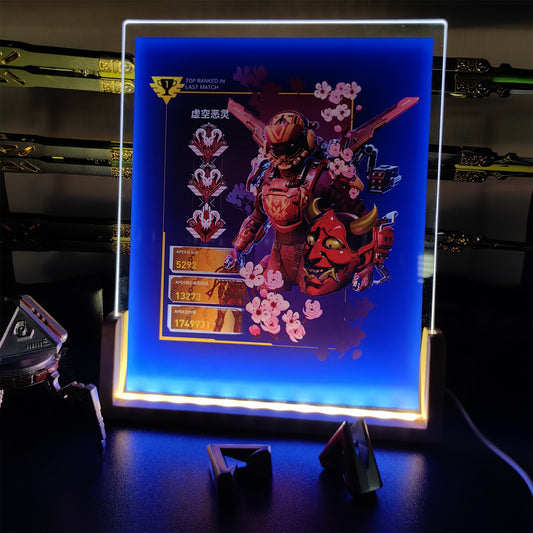 Elevate Your Gaming Space with the Customized Apex Badge Night Light