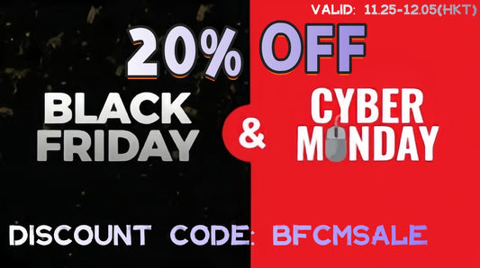 Black Friday & Cyber Monday Mega Sale – Crafted Just for You!