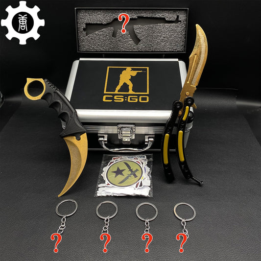 Lore Skin Balisong & Karambit & Stickers & Keychains & AK With Case