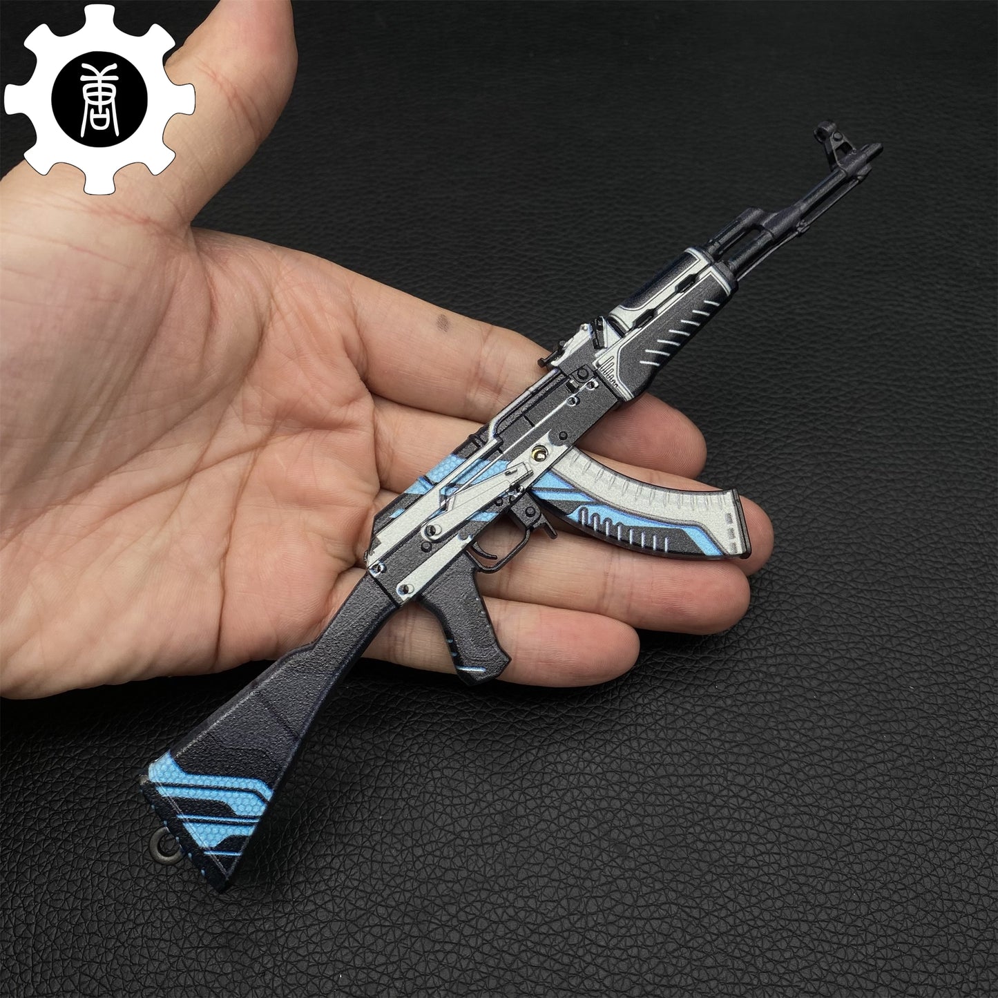 Hot Game Tiny AK-47 Vulcan Skin Metal Gun