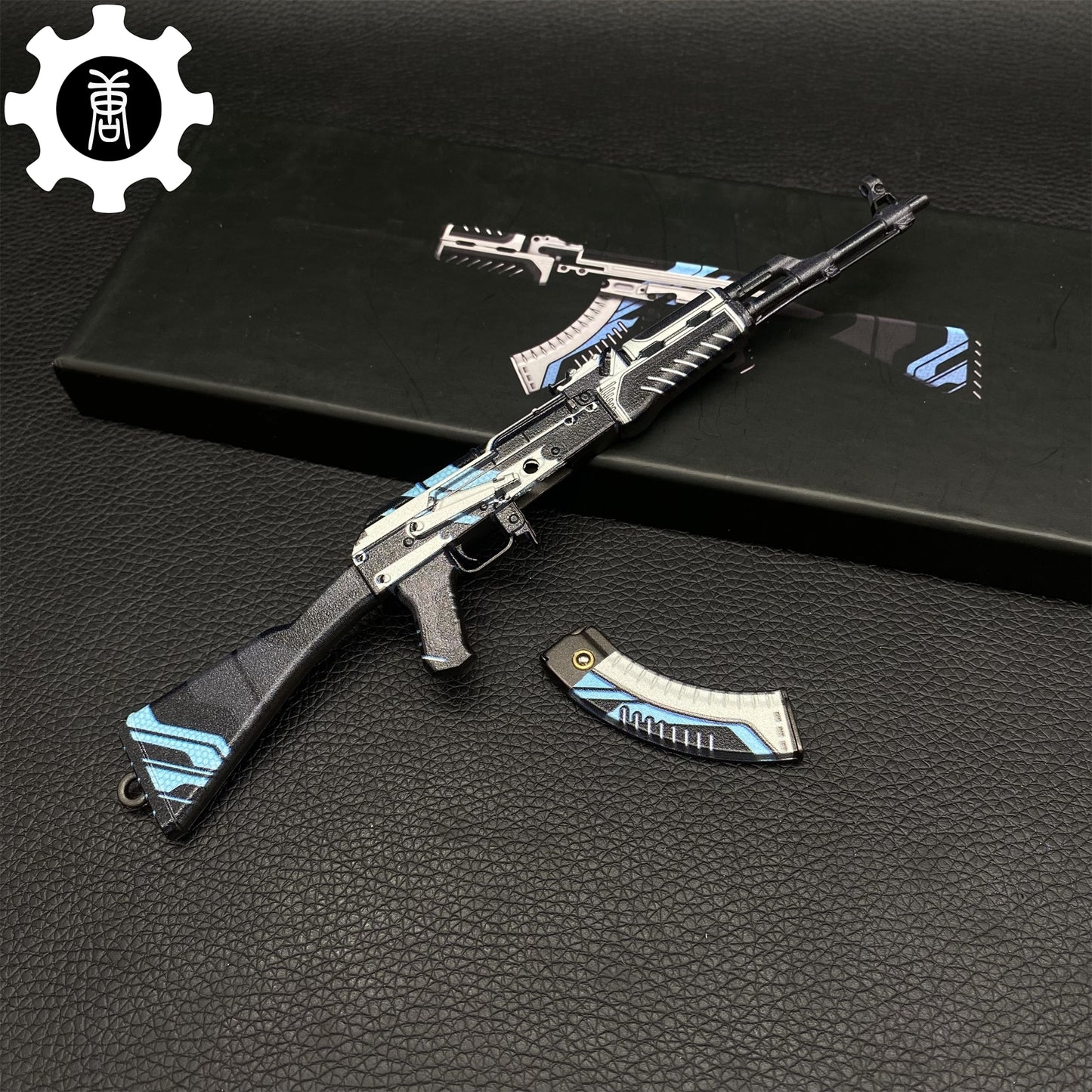 Hot Game Tiny AK-47 Vulcan Skin Metal Gun