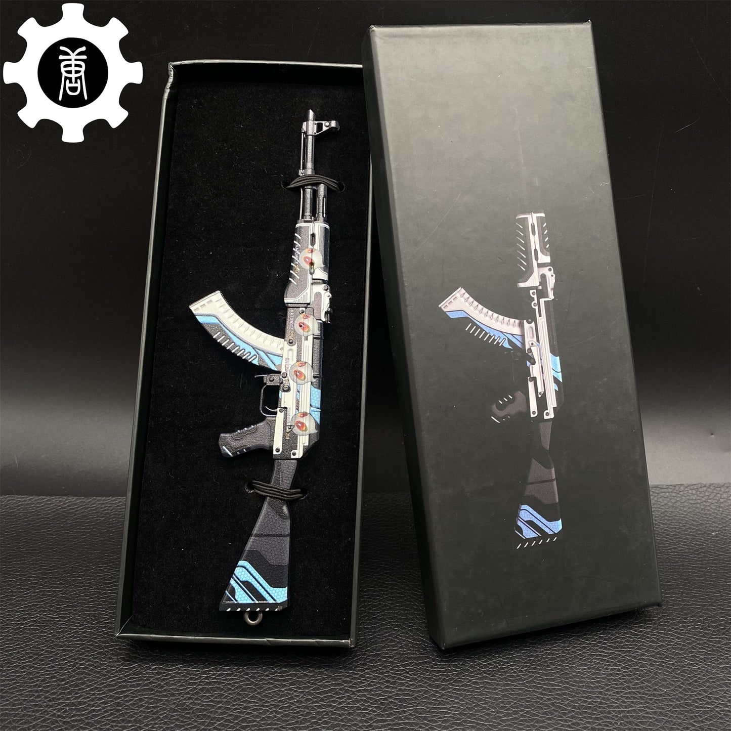 Hot Game Tiny AK-47 Vulcan Skin Metal Gun