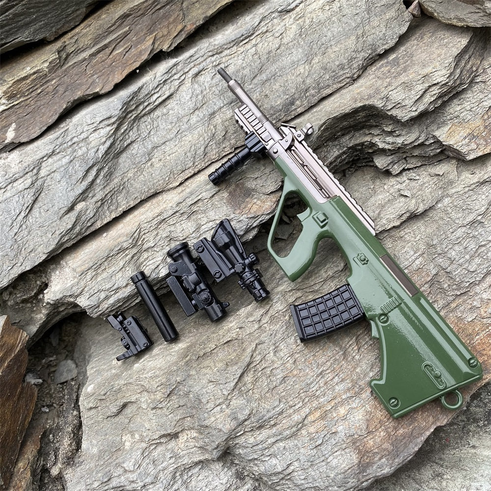 Pendant Metal Miniature AUG Gun 10CM/3.9"