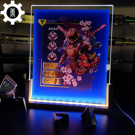 Customized Champion Banner LED Lamp