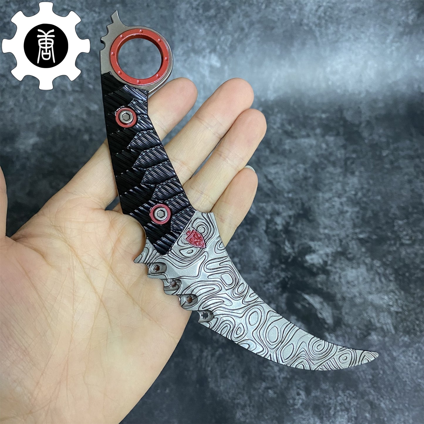 Chinese Game Arena Breakout Karambit Metal Replica