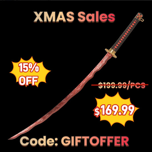 Rivers of Blood Katana Movie Sword Metal Replica 42.5"