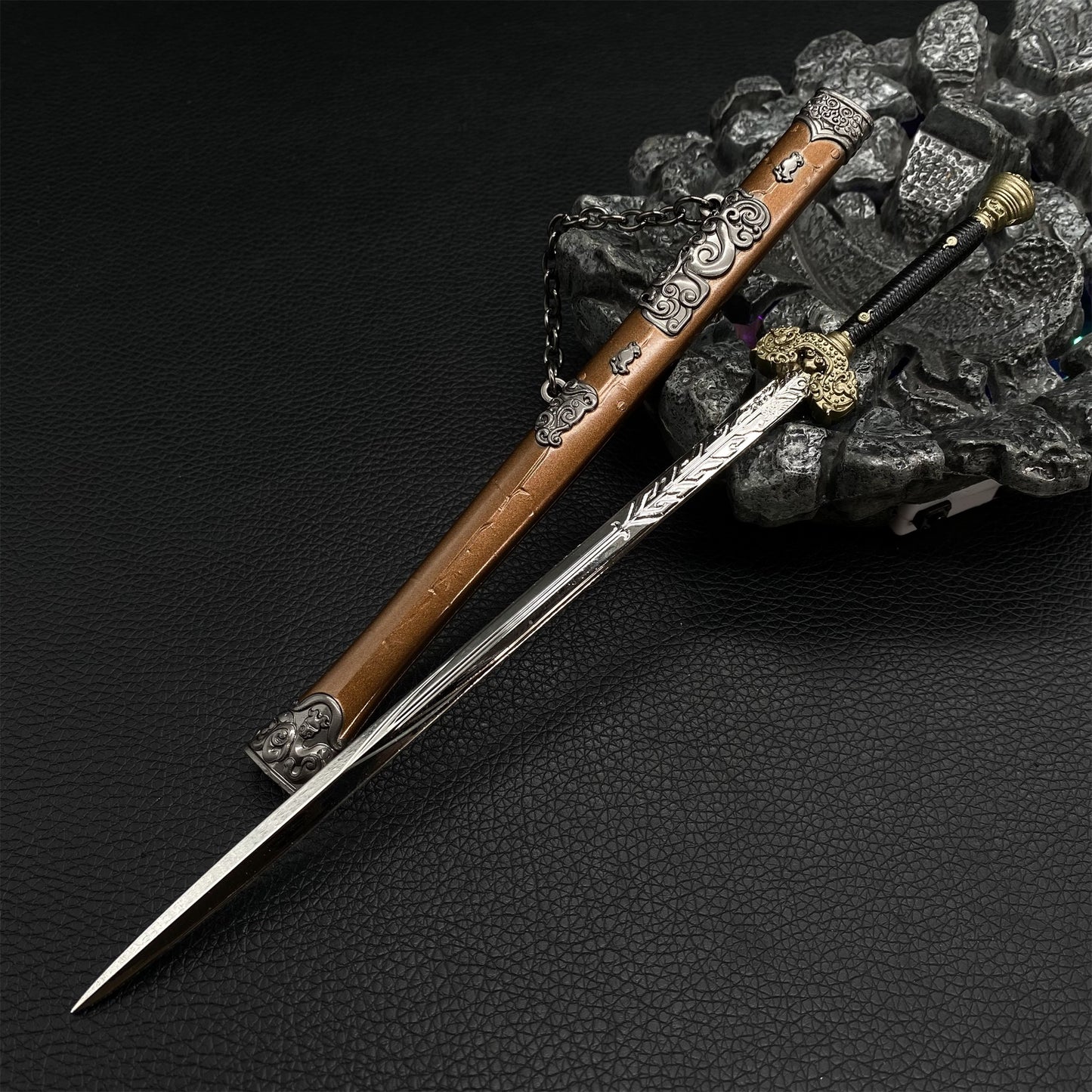 BlackMyth:Wukong Baimu Zhenren Sword Alloy Replica