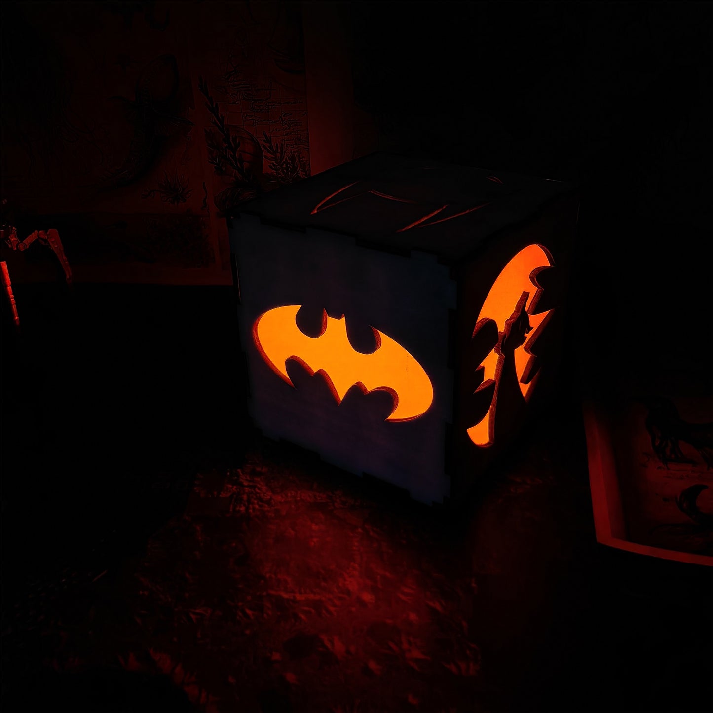 Handmade Superhero Batman Night Light