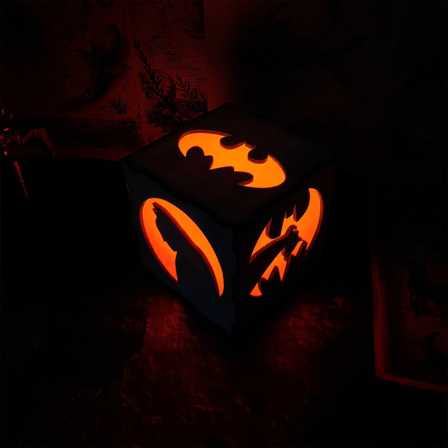 Handmade Superhero Batman Night Light