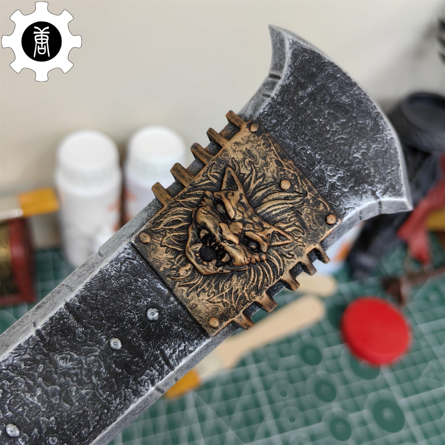 3D Printed 1: 6 Scale Beastlord Sword Replica