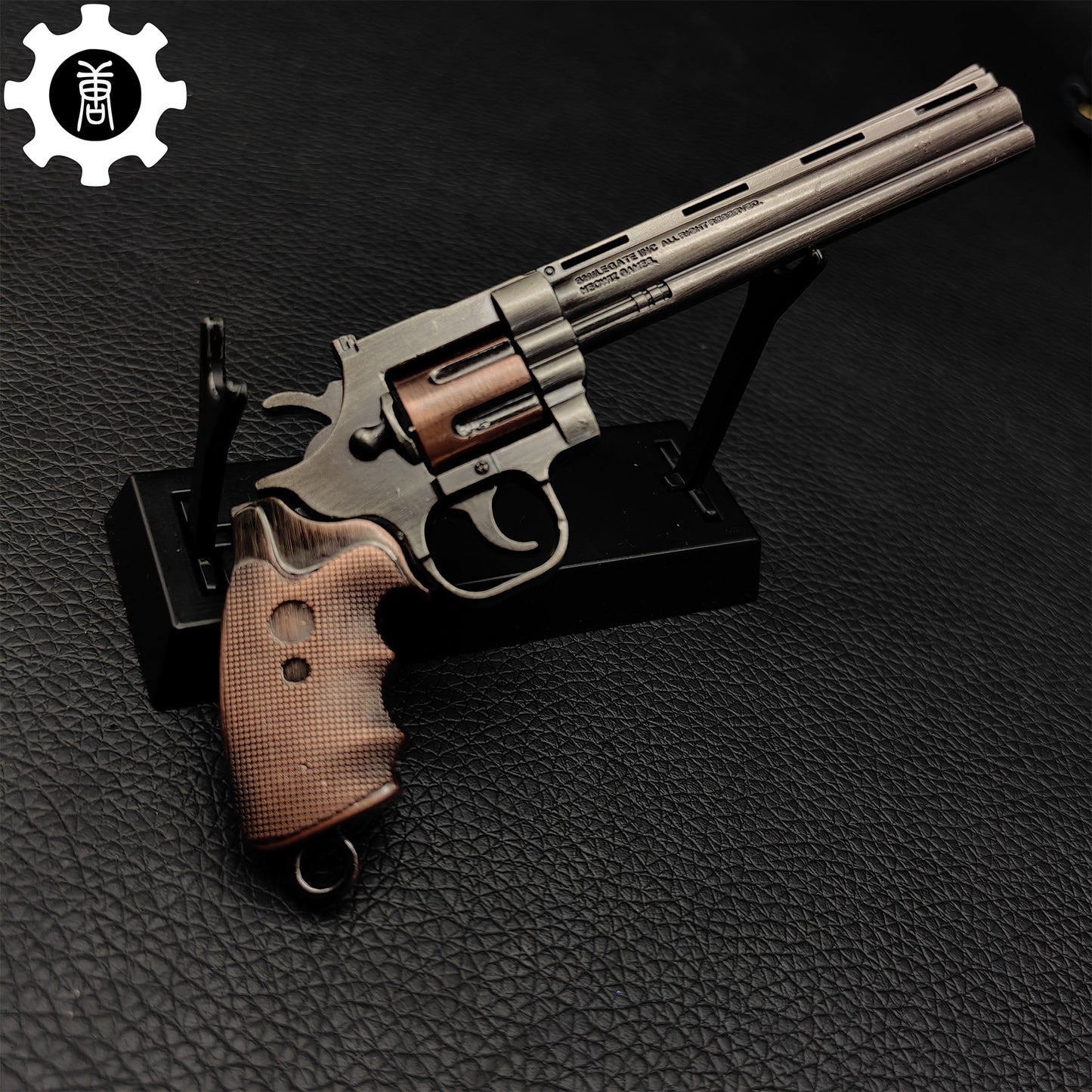 Tiny Gun Bison Revolver Metal Replica 