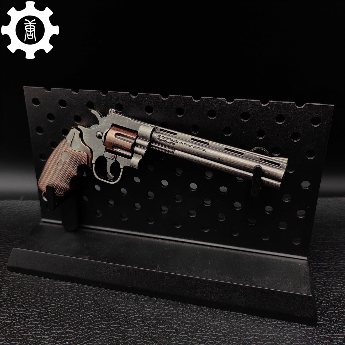 Tiny Gun Bison Revolver Metal Replica 