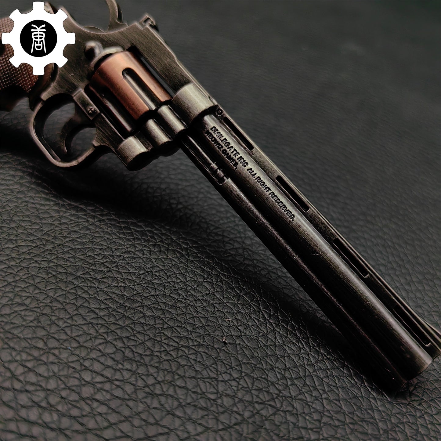 Tiny Gun Bison Revolver Metal Replica 