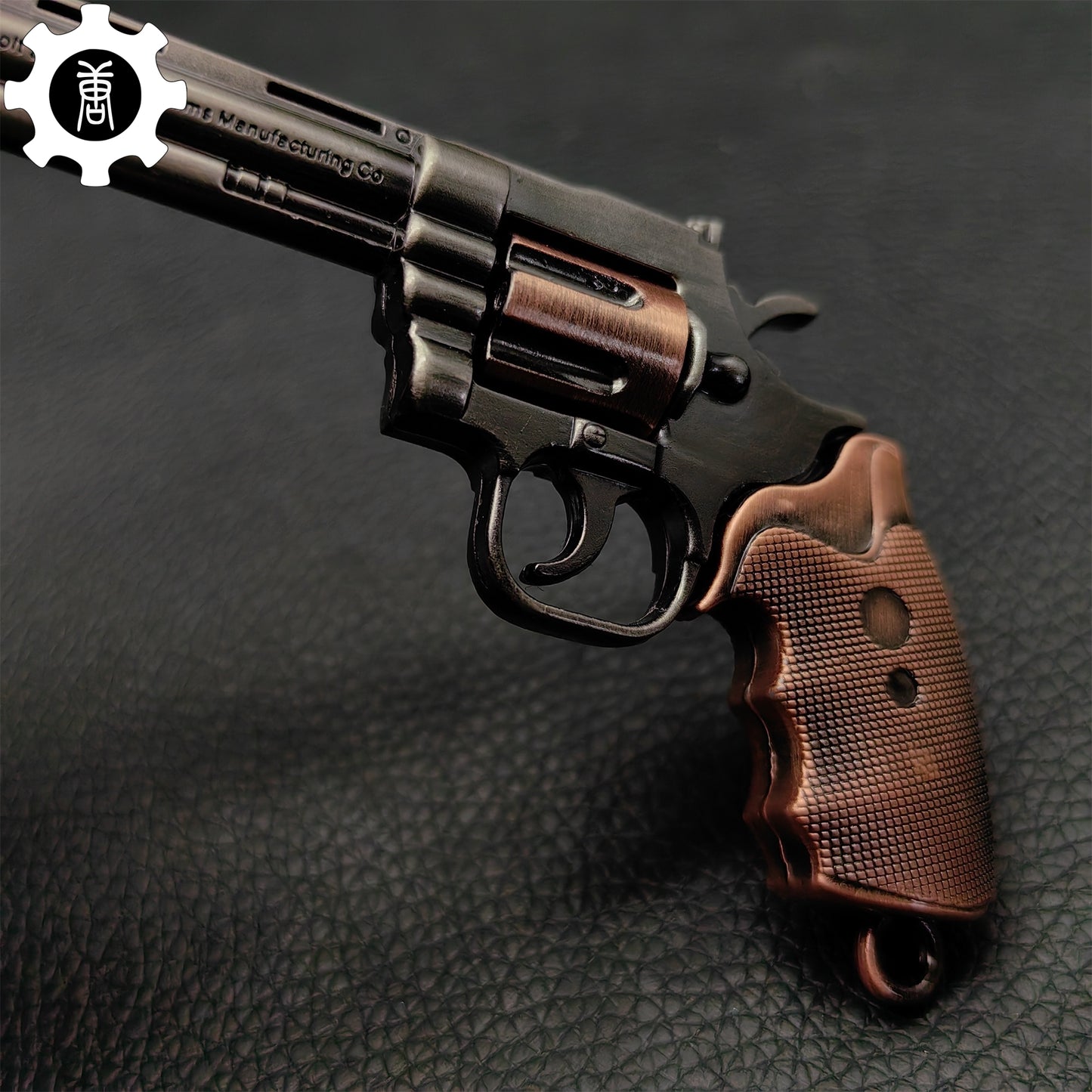 Tiny Gun Bison Revolver Metal Replica 