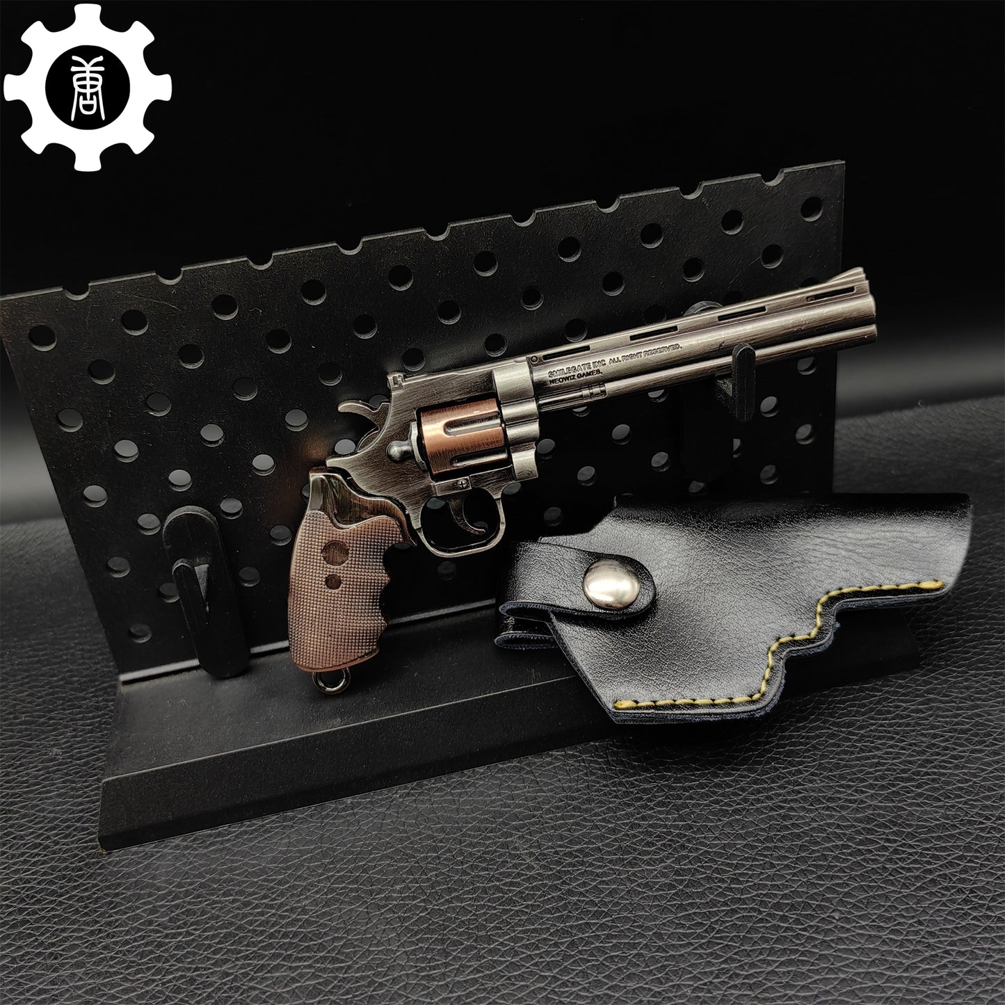 Tiny Gun Bison Revolver Metal Replica 