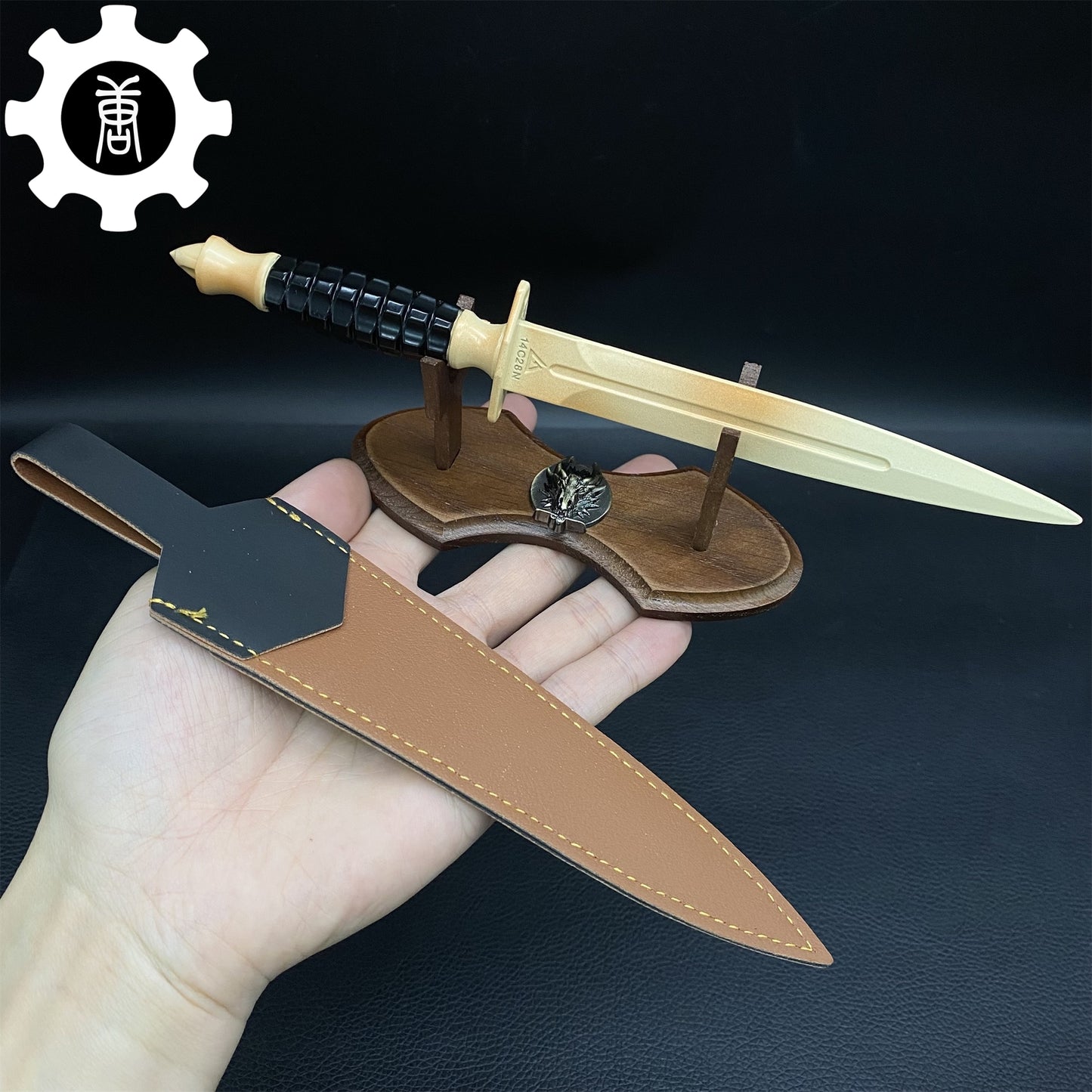 Mini Black Hawk Knife Metal Replica