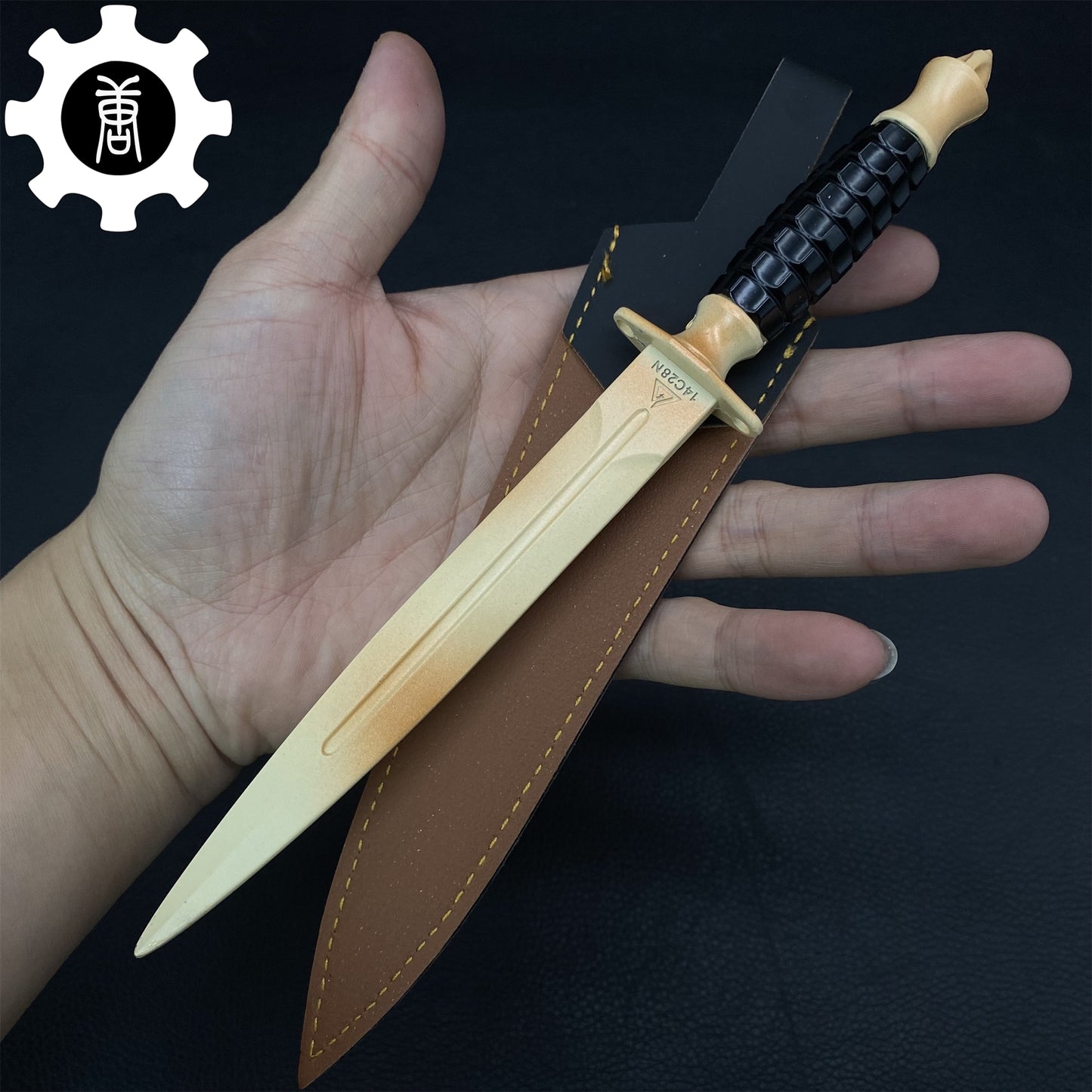 Mini Black Hawk Knife Metal Replica