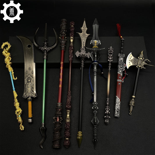 Black Myth: Wukong Metal Weapons Miniature Collections