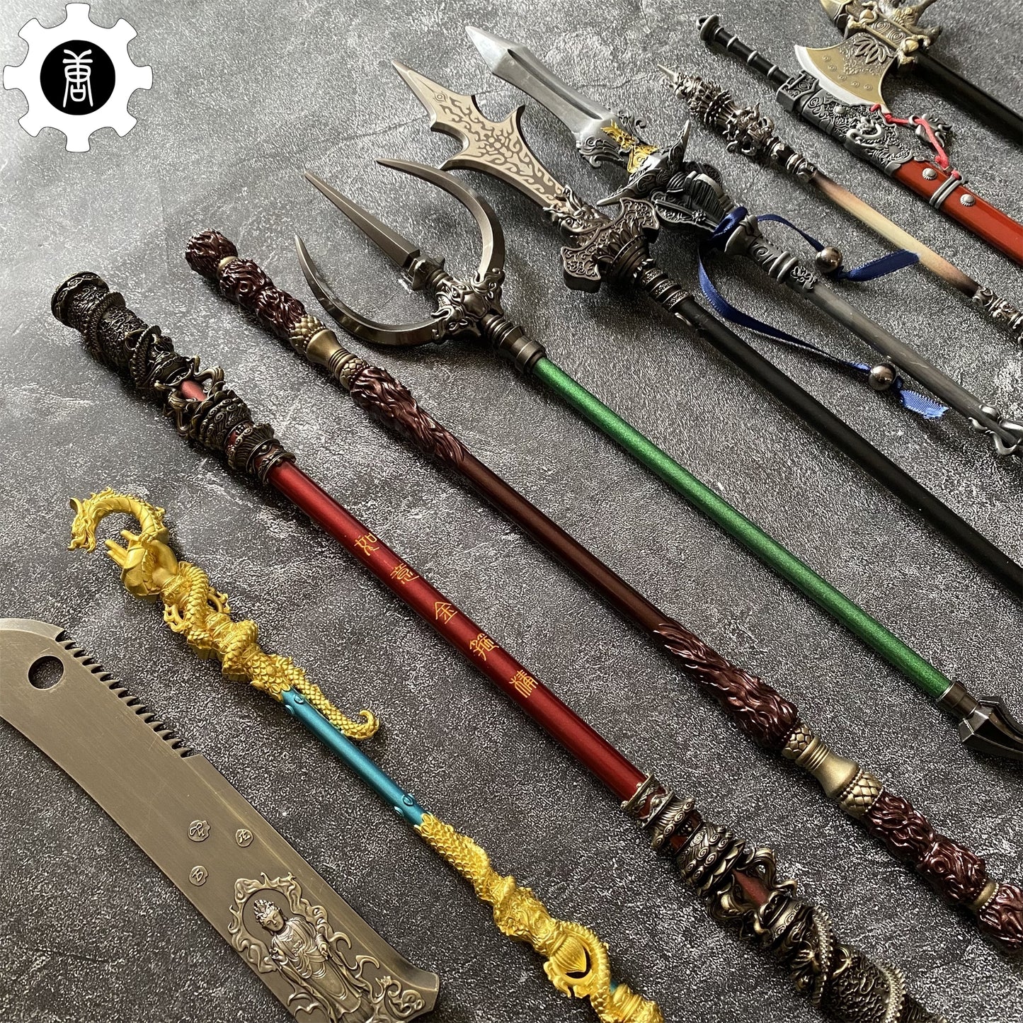 Black Myth: Wukong Metal Weapons Miniature Collections