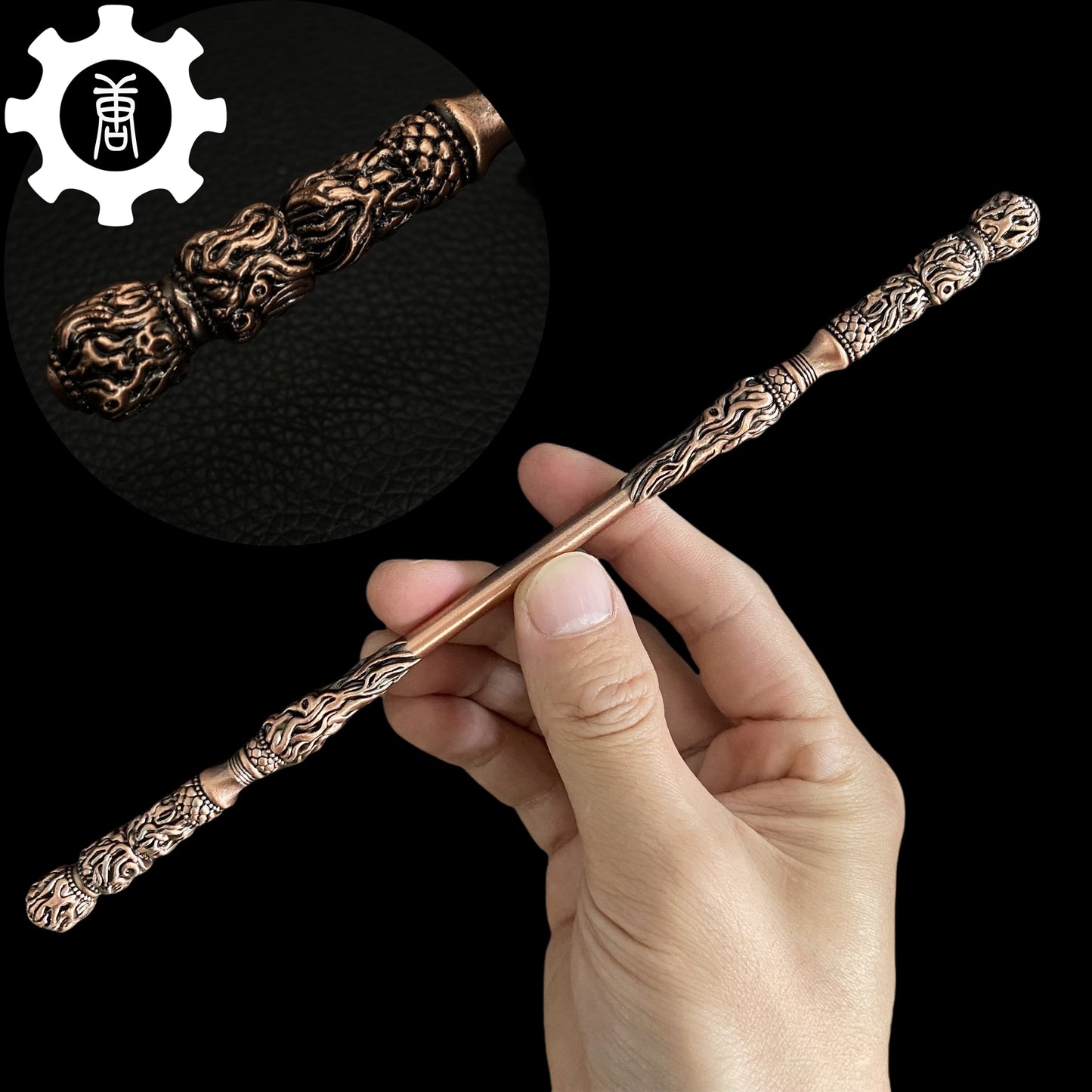 Black Myth: Wukong Willow Wood Staff Metal Miniature