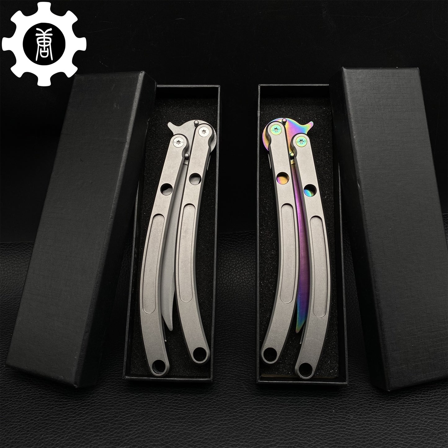 Black Market Butterfly Knife High-End Balisong Trainer