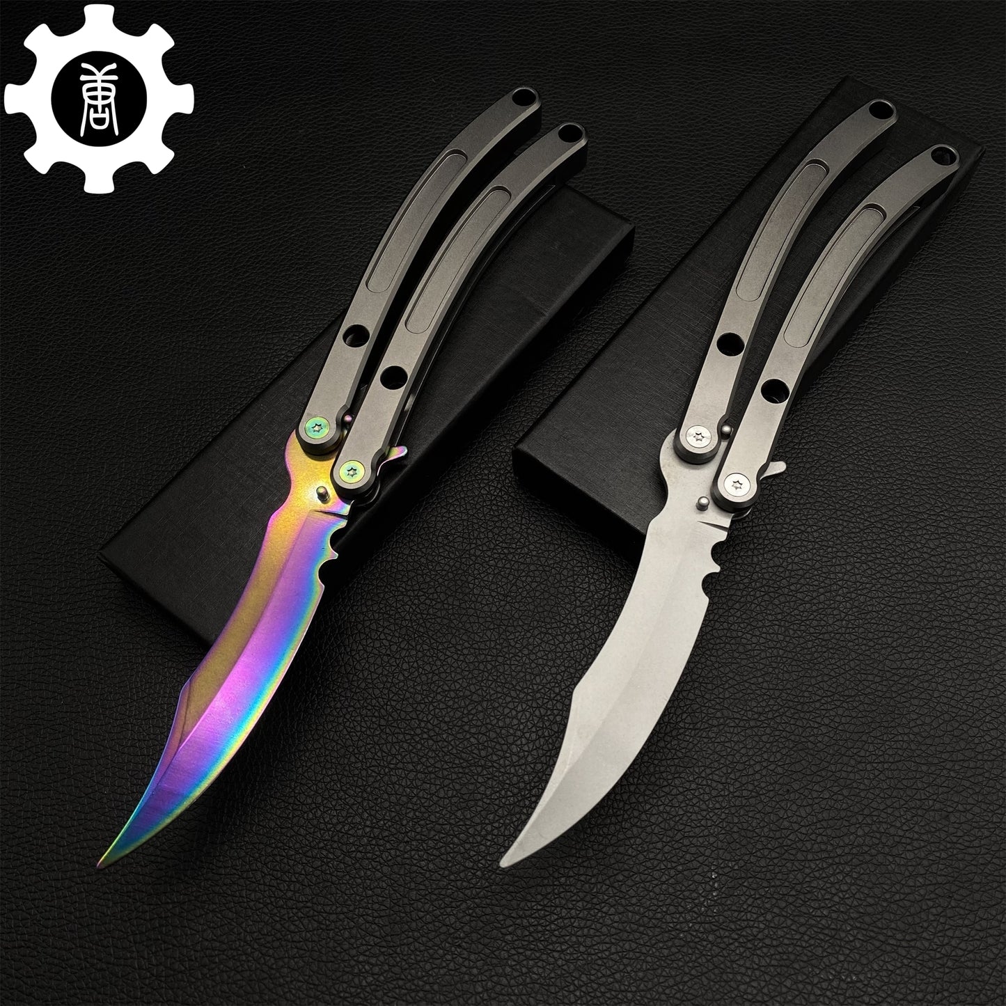 Black Market Butterfly Knife High-End Balisong Trainer