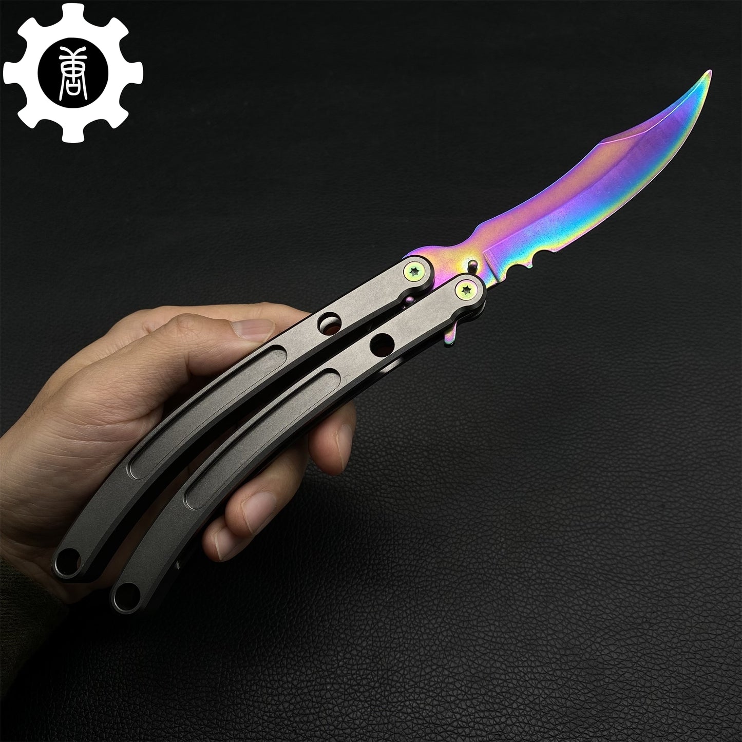 Black Market Butterfly Knife High-End Balisong Trainer