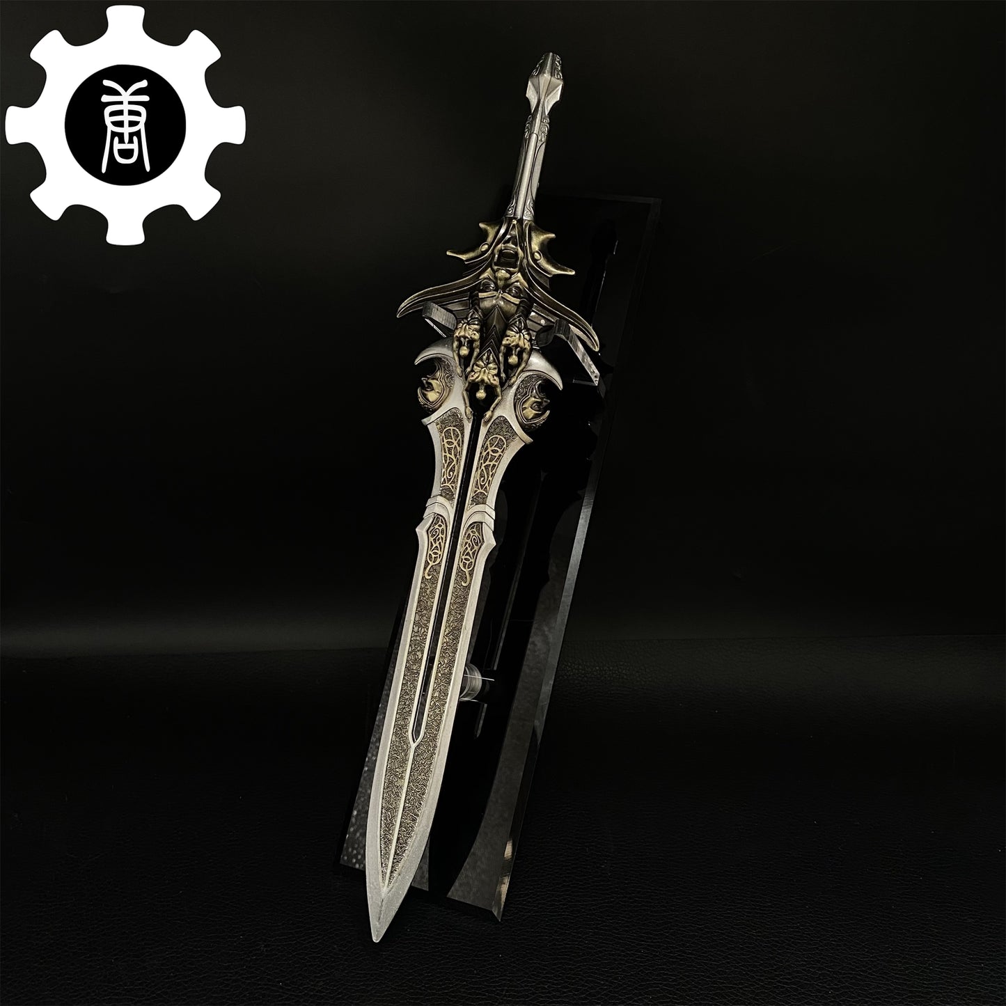 GOW Blade Of Olympus Silver Metal Replica Art