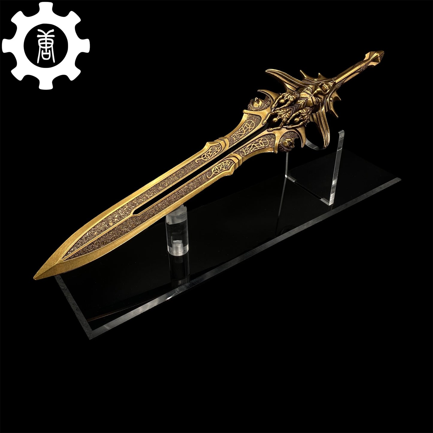 GOW Blade Of Olympus Replica11.8" Metal Desk Display Art