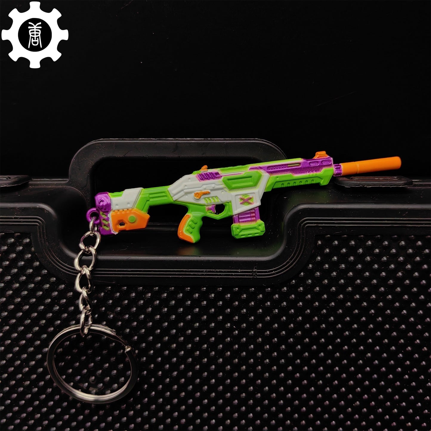 Mini BlastX Phantom Gun Keychain Metal Pendant