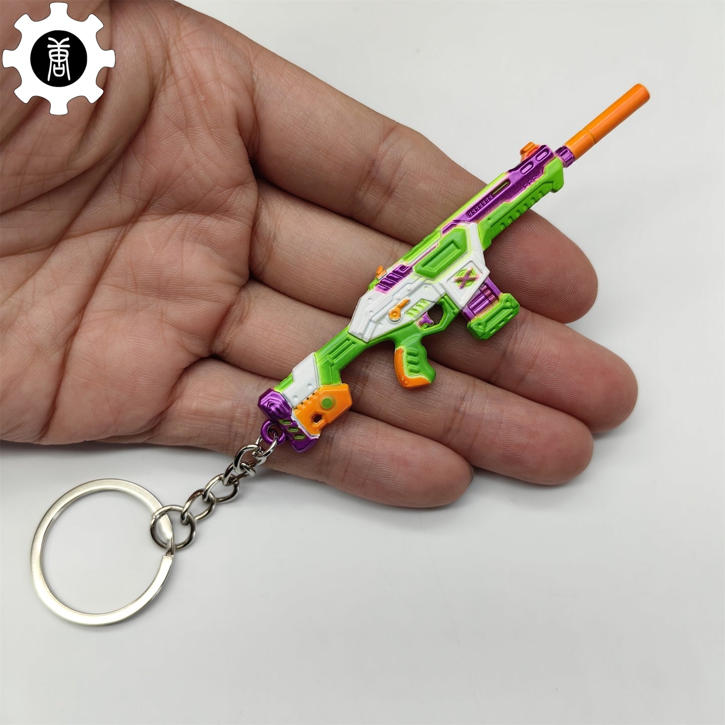 Mini BlastX Phantom Gun Keychain Metal Pendant
