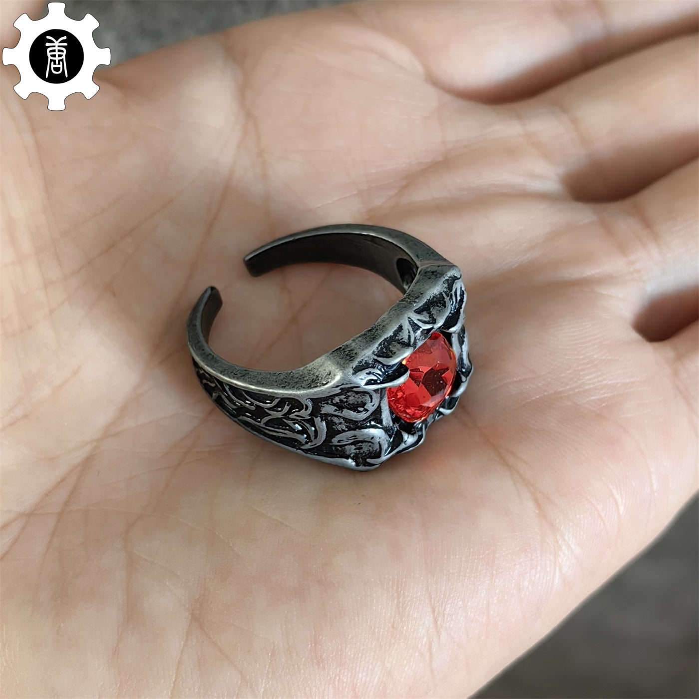 Alloy Bloodbite Ring Open Ring Cool Gift