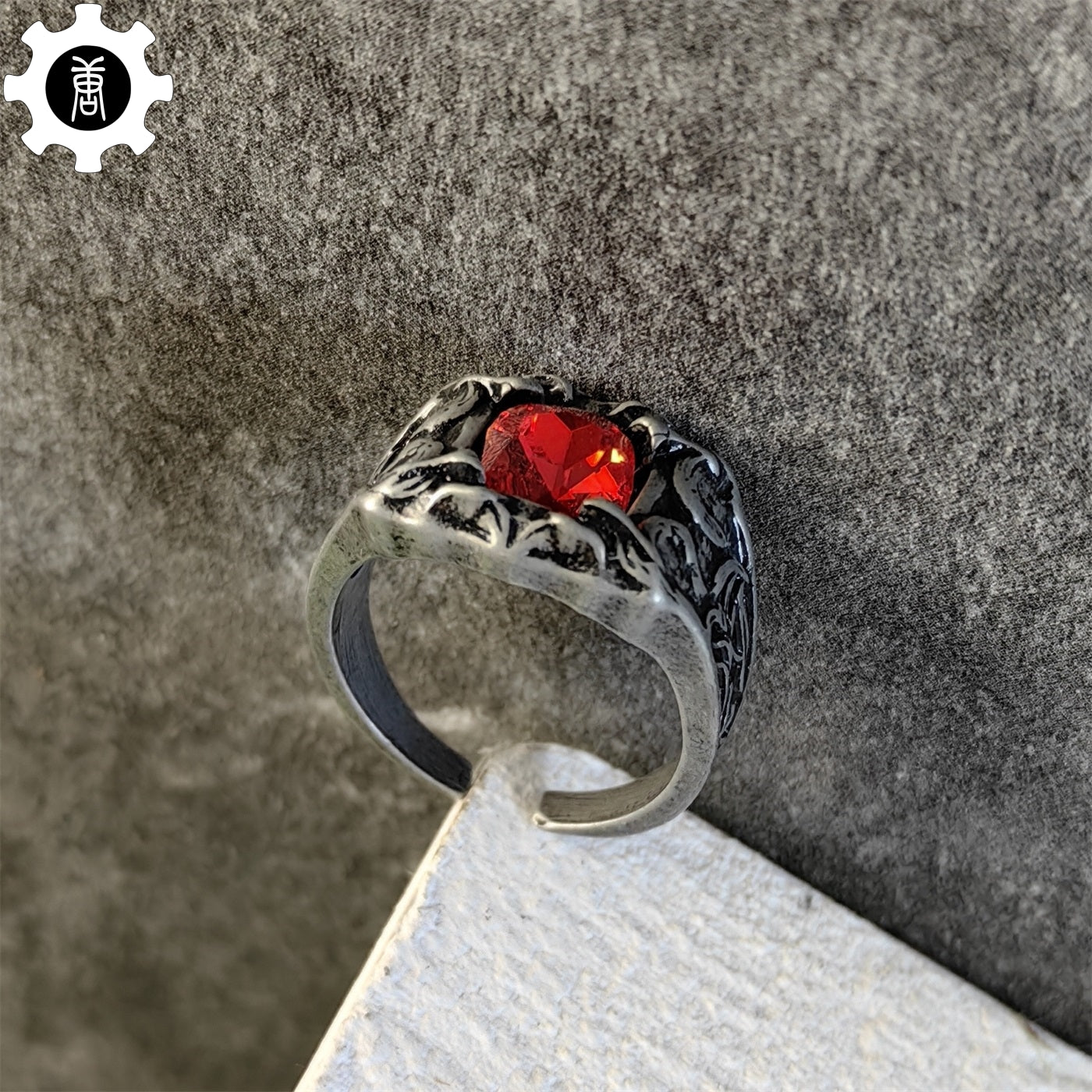 Alloy Bloodbite Ring Open Ring Cool Gift