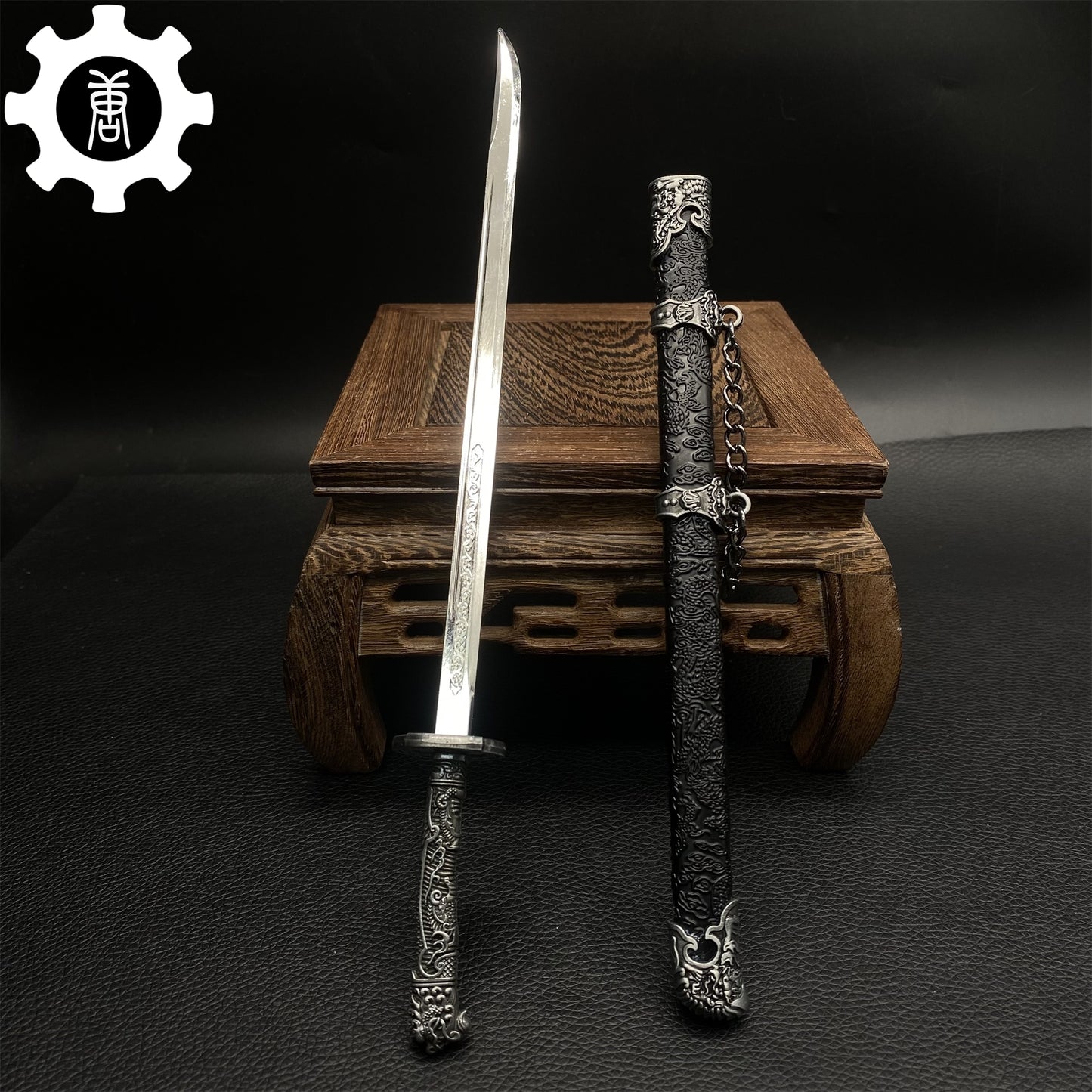 Ancient Chinese Brotherhood of Blades Metal Replica Display Collection