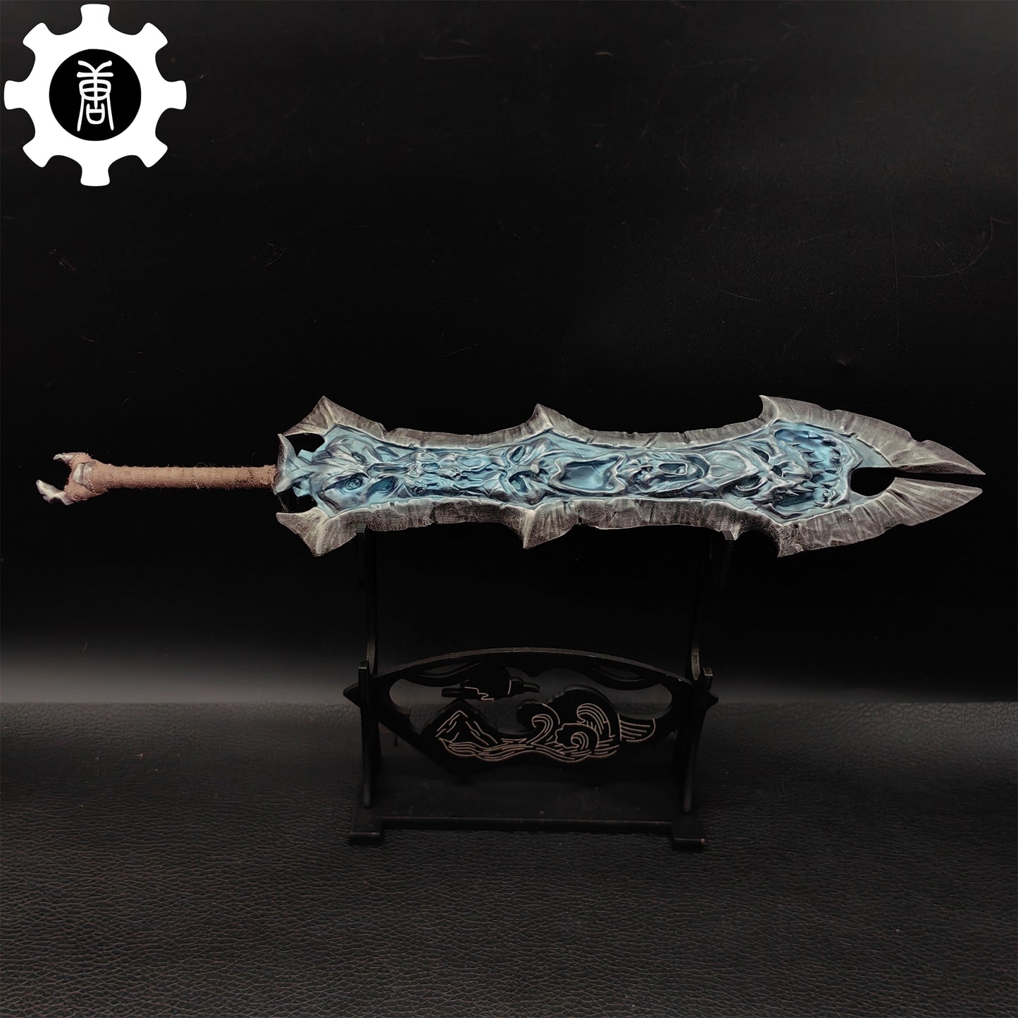 3D Printed 1: 6 Scale Chaoseater Sword Display Art