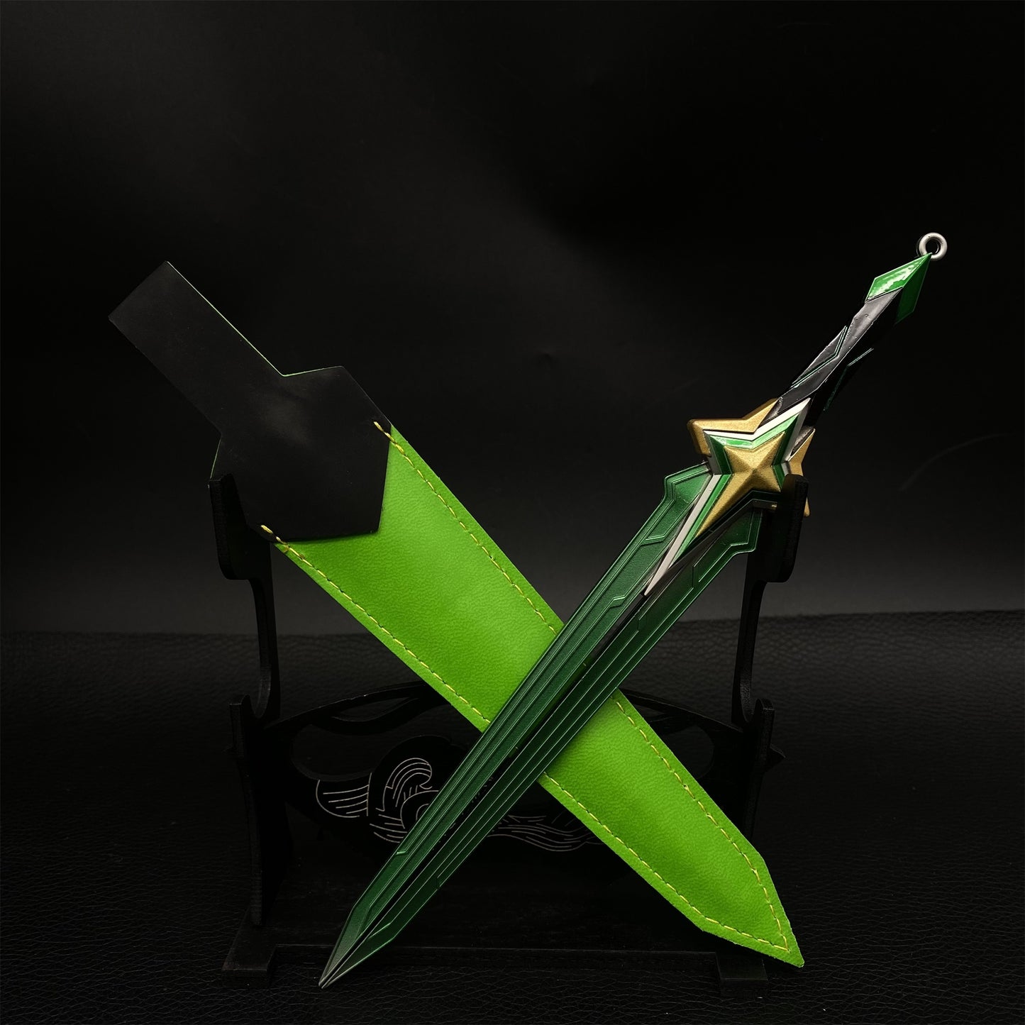 Metal Comet Sword Display Art Mini Replica