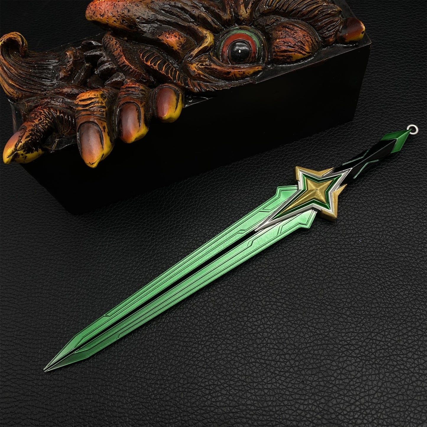 Metal Comet Sword Display Art Mini Replica