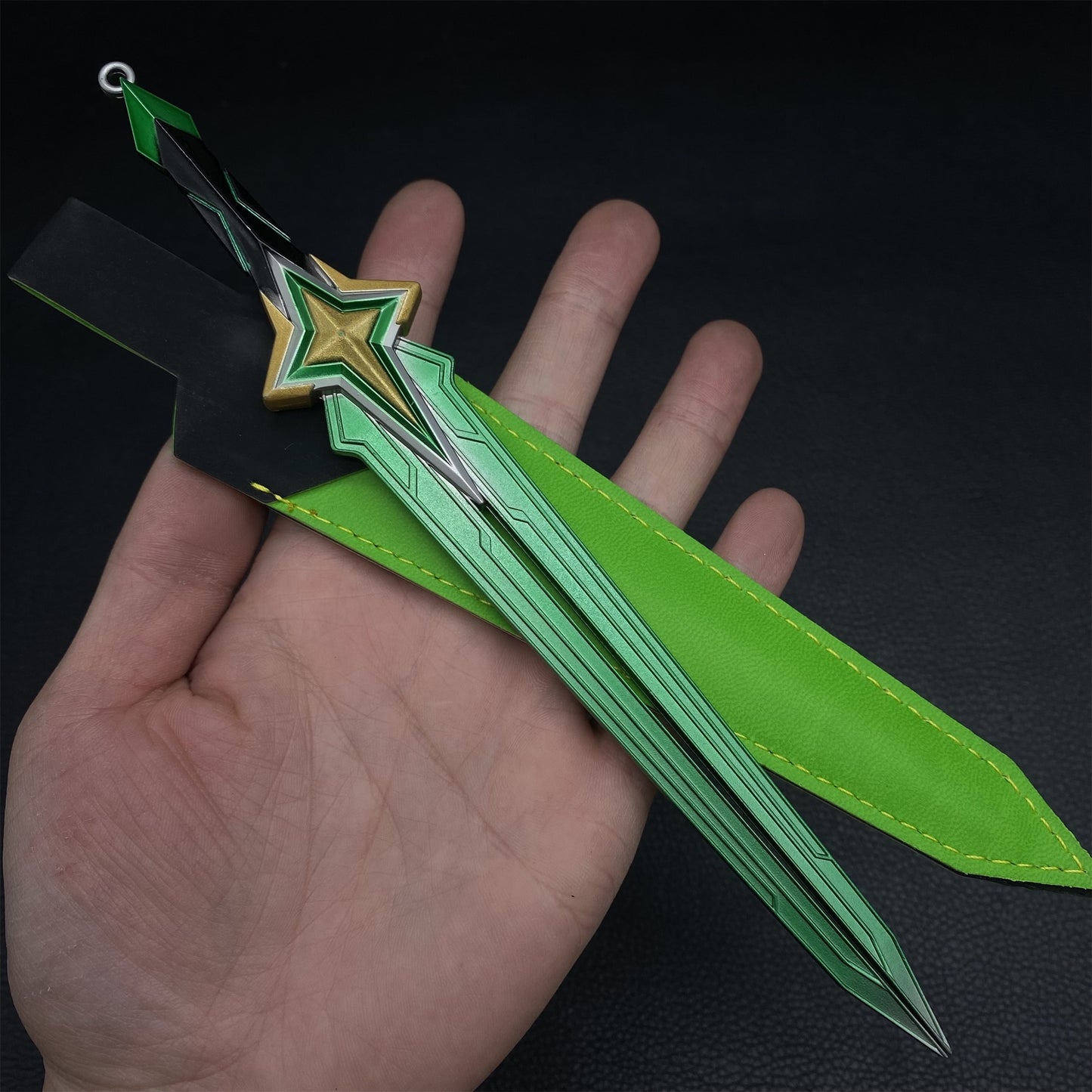 Metal Comet Sword Display Art Mini Replica