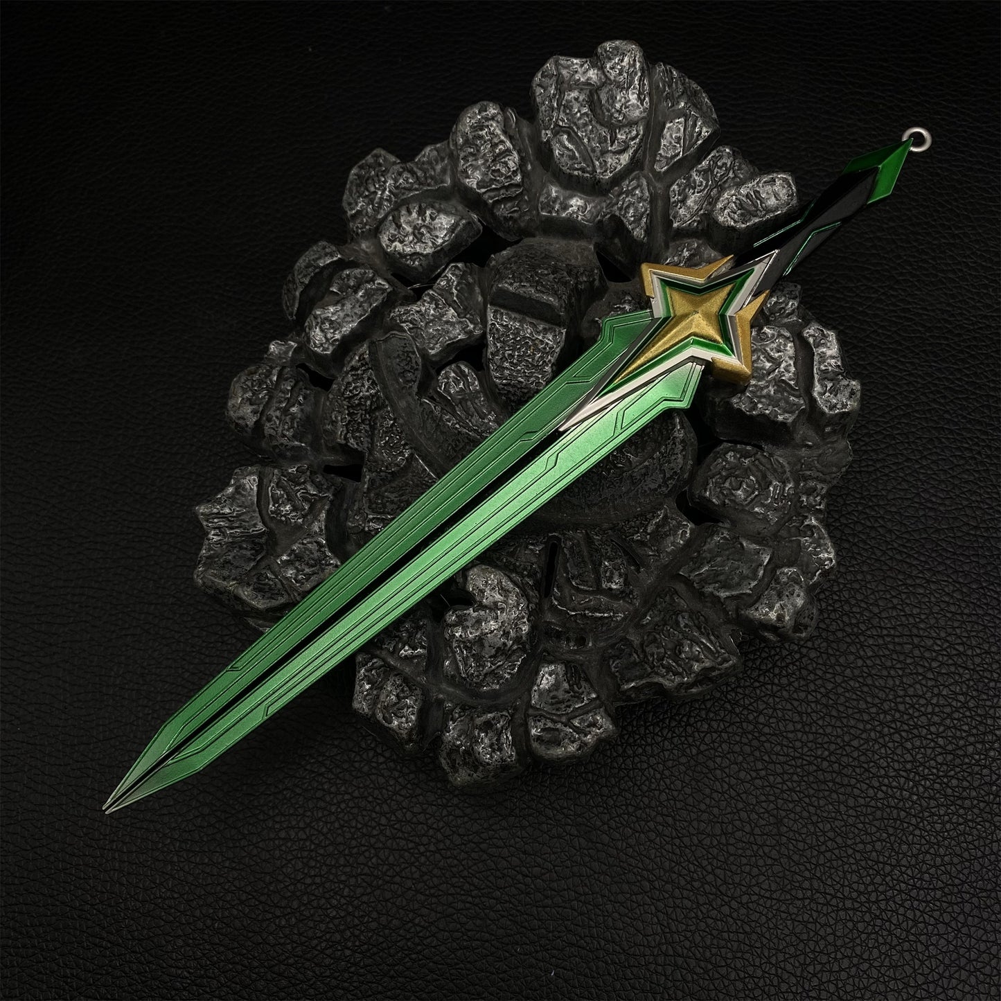 Metal Comet Sword Display Art Mini Replica