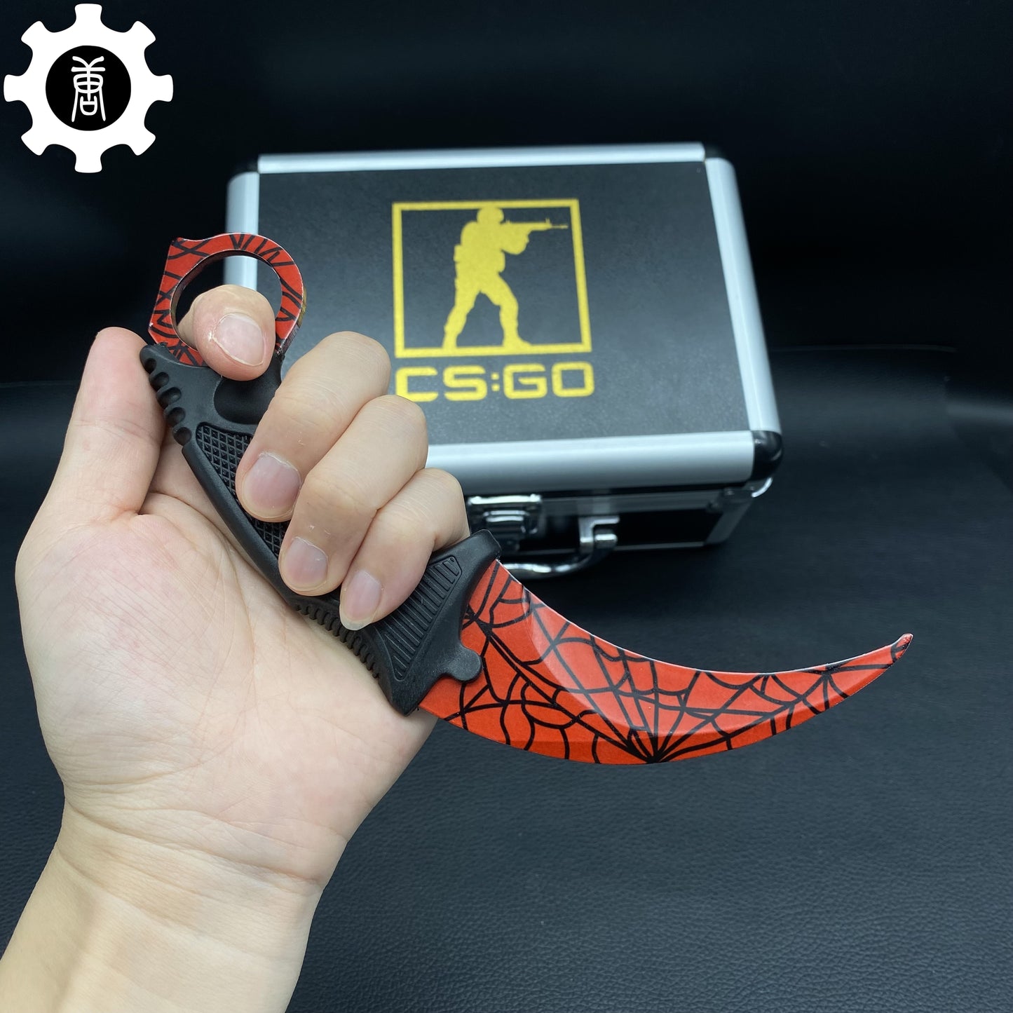 Crimson Web Nomad Knife & Karambit & Stickers & Keychains & AK With Case