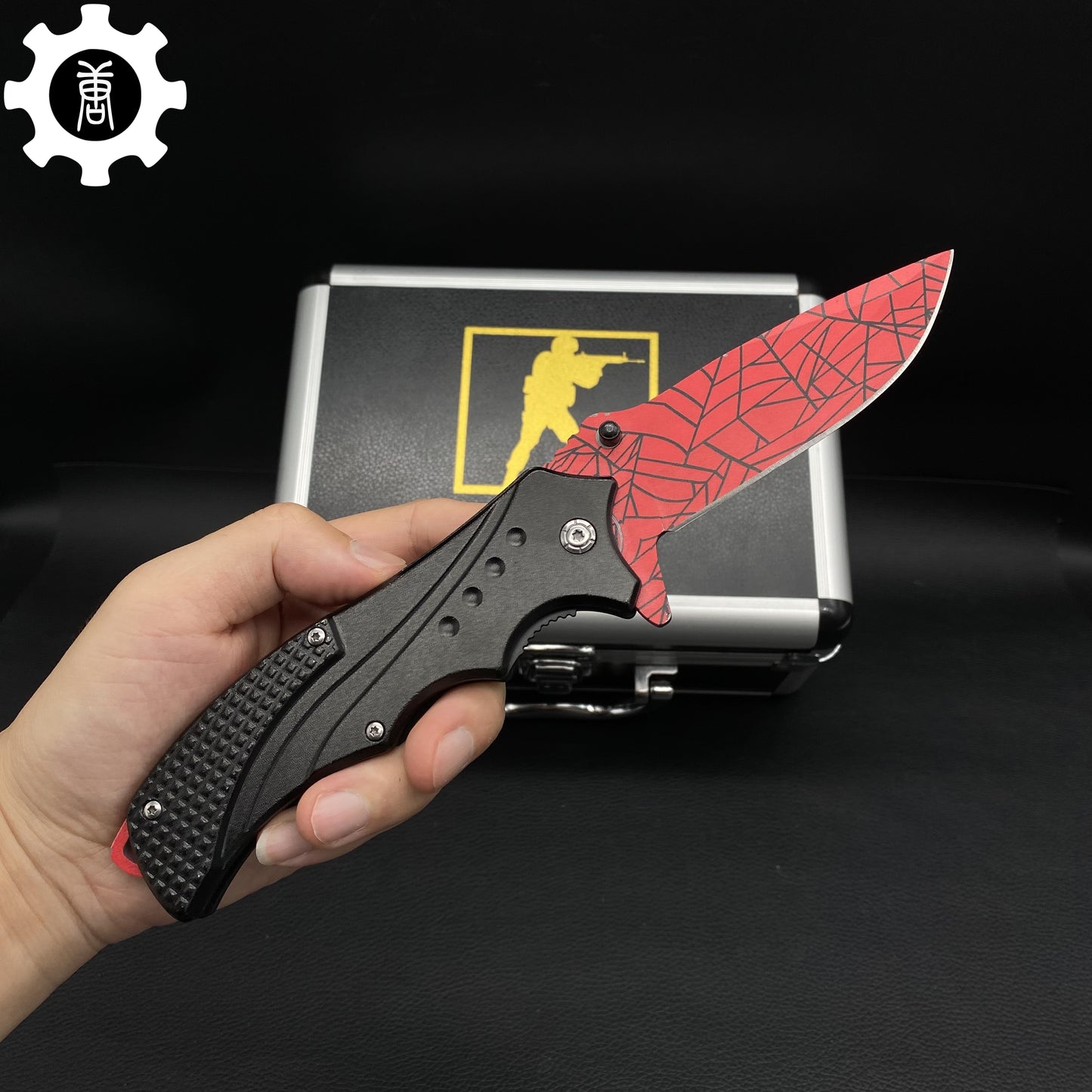 Crimson Web Nomad Knife & Karambit & Stickers & Keychains & AK With Case