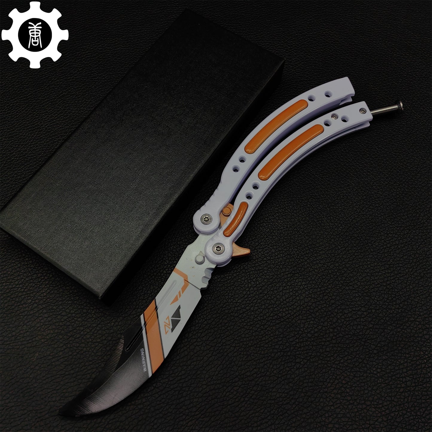 Asiimov Butterfly Knife Balisong Trainer Game Prop