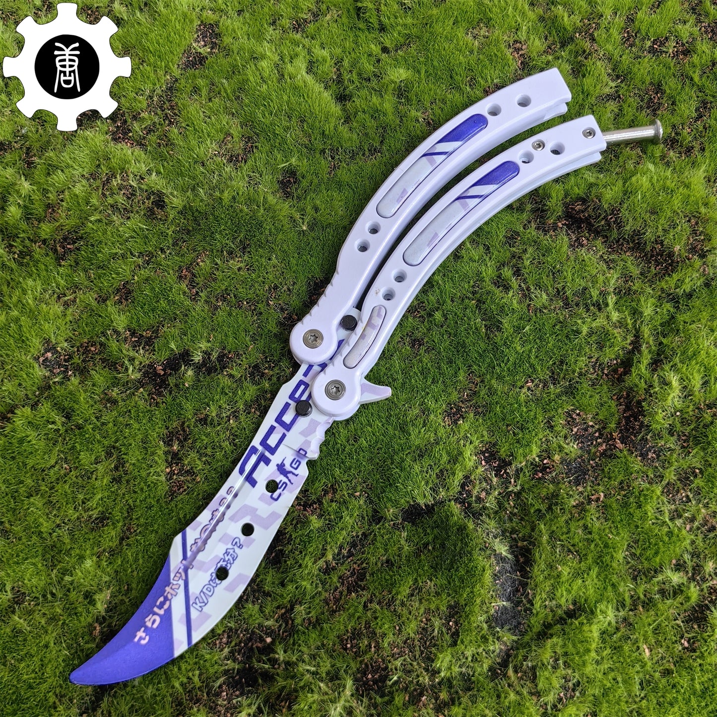 Game Butterfly Knife Trainers Blunt Blade Balisong Collection