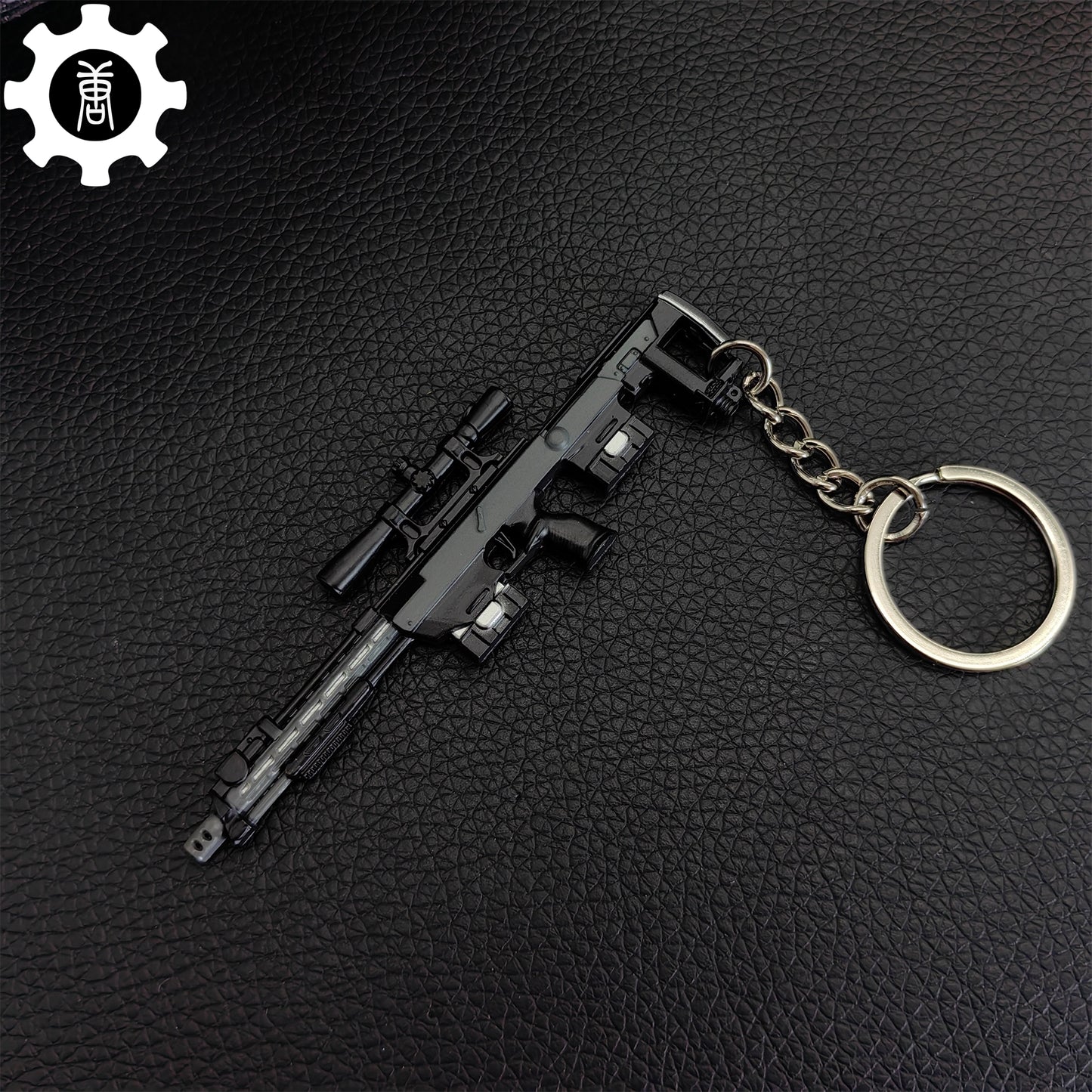 Tiny DRS-1 Sniper Rifle Model Metal Keychain